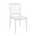 Compamia Napoleon Patio Dining Chair in White