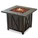 Endless Summer 30 000 BTU LP Gas 30 Outdoor Fire Pit Table with Lava Rock