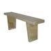 Prairie View BENCH6 6 ft. Aluminum Single Plank Bench Seat- 17.4 x 9.5 x 72 in.