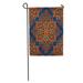 LADDKE Colorful Carpet Oriental Abstract and Any Pattern on Blue Red Garden Flag Decorative Flag House Banner 28x40 inch