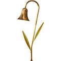 Dabmar Lighting 2.5W & 12V JC-LED Solid Brass Horn Path - Walkway & Area Light with Leaves - Antique Brass