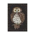 MYPOP Cute Owl on Branch Garden Flag Outdoor Banner 28 x 40 inch