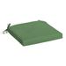 Arden Selections Outdoor Seat or Rocking Chair Cushion 19 x 18 Water Repellent Fade Resistant 18 x 19 Moss Green Leala