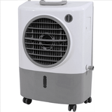 Hessaire MC18M Portable Evaporative Cooling Fan Indoor/Outdoor Low Humidity Environments 1300 CFM 500 sq. ft. 2-Speed Fan 53.4 dB White