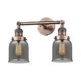 Innovations Lighting - Bell - 2 Light Bath Vanity In Industrial Style-10 Inches