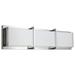 Dainolite Vld-411 Winston 3 Light 17 Wide Led Bathroom Vanity Light - Chrome