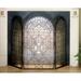 Meyda Tiffany 48104 Stained Glass / Tiffany Fireplace Screen From The Classic Firescreen -