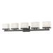 Z-Lite 1919-5V-Led Rivulet 5 Light 40 Wide Integrated 3000K Led Bathroom Vanity Light -