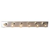 Royal Cove 671625 36 in. Vanity in Lighting Strip Polished Chrome Uses (6) 60-Watt Incandescent G25 Medium Base Lamps