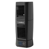 Lasko 12 Wind Tower 2-Speed Oscillating Multi-Directional Table Fan Black T13310 New