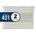 Aprilaire 501 (2-Pack) - Air Filter For Air Purifier Model 5000