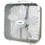 Optimus 20 inch Box Fan - White