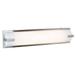 Access Lighting 31032-BS-ACR Sequoia 2 Light Brushed Steel Vanity Wall Light in Acrylic