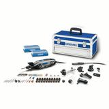 Dremel 4300-9/64 Corded Variable Speed Rotary Tool Kit with Flex Shaft and Hard Storage Case High Power & Performance Variable Speed - Engraver Etcher Sander and Polisher