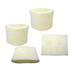 HQRP Humidifier Wick Filter (4-pack) for Holmes HWF65 / HWF65CS (C) / HWF65P Replacement
