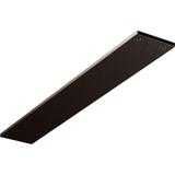 Ekena Millwork 3 W x 20 D Logan Hidden Support Steel Bracket w/ 16 Support Depth Hammered Dark Bronze