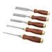 Stanley 16-401 Grinding Center Micro Bevel Bailey Chisel Set (5-Piece)