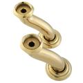 Kingston Brass CCU402 S Shape Swing Elbow for 7 Centers Deck Mount Tub Filler with Hand Shower Polished Brass