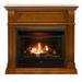 Duluth Forge Dual Fuel Ventless Gas Fireplace - 26 000 BTU Remote Control Apple Spice Finish