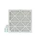 3 Pack of 12x12x2 MERV 10 Pleated 2 Inch Air Filters by Glasfloss. Actual Size: 11-1/2 x 11-1/2 x 1-3/4