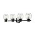 3554-MB/PN-Millennium Lighting-4 Light Bath Vanity-7.5 Inches Tall and 32 Inches Wide