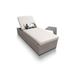 Oasis Chaise Outdoor Wicker Patio Furniture With Side Table