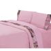 Paseo Road by HiEnd Accents Pink Leafy Oak Camo Border Sheet Set, 4PC