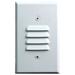 Elco 120V Vertical LED Mini Step Light with Louvered Faceplate