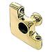 Carpet Rod Bracket Solid Brass Right Side Ball | Renovator s Supply