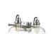 Millennium Lighting 2312 2 Light 17 Wide Bathroom Vanity Light - Chrome