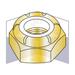 1/4-20 Nylon Insert Hex Lock Nut (Stop Nut) | Thin Pattern | Light Hex Thin Height (NTM & NTE Series) | Steel | Zinc Yellow Plated (Quantity: 4000)