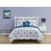 Dinosaur Chambray Navy/Blue/Gray Soft Microfiber Comforter Set