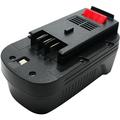 Black & Decker 18v HPB18 Battery Replacement (1500 mAh NiCd) - Compatible with Black & Decker HPB18-OPE Black & Decker A18 Black & Decker HPB18 Black & Decker NST2118 Black & Decker 244760-00