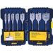 IRWIN Tools SPEEDBOR Blue Groove Pro Spade Bit Set with Case 8-Piece 341008