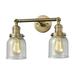 Innovations Lighting - Bell - 2 Light Bath Vanity In Industrial Style-10 Inches