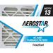 Aerostar 14x25x4 MERV 13 Air Filter 14 x 25 x 4 Box of 4