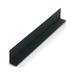 Outwater Plastics 1920-Bk Black 1 Inch X 1/2 Inch X 3/64 (.04) Inch Thick Styrene Angle Plastic Angle Moulding 46 Inch Lengths (Pack of 3)