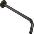 Aqua Elegante Shower Arm And Flange for Rain Shower Hardware - 12 inch - Oil-Rubbed Bronze