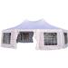 Outsunny Large 10-wall Event Wedding Gazebo Canopy Tent - 29' L x 21' W x 6.5 - 10.8' H