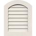 12 W x 12 H Vertical Peaked Gable Vent (17 W x 17 H Frame Size) 4/12 Pitch: Unfinished Non-Functional PVC Gable Vent w/ 1 x 4 Flat Trim Frame