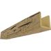 10 W x 10 H x 18 L 3-Sided (U-beam) Hand Hewn Endurathane Faux Wood Ceiling Beam Natural Golden Oak