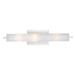 P5044-084-George Kovacs Lighting-Tube-LED Wall Sconce in Contemporary Style-20.5 Inches Wide by 4.75 Inches Tall-Brushed Nickel Finish-Xenon Lamping