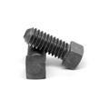 3/4 -10 x 2 (FT) Coarse Thread Square Head Set Screw Cup Point Through Hardened Alloy Steel Plain Finish Pk 25