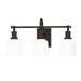 Hudson Valley Lighting 1973 Keswick 3 Light 21 Wide Bathroom Vanity Light - Bronze