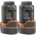 Ridgid 2 Pack Of Genuine OEM Replacement 12 Volt Battery Packs # 130210004-2PK