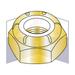 7/16-20 Nylon Insert Hex Lock Nut (Stop Nut) Thin Pattern Light Hex Thin Height (NTM & NTE Series) Steel Zinc Plated (Quantity: 800) Full Size: 7/16-20 NTE