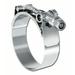 Pro Tie 33731 SAE Size 40 Range 2-1/8 to 2-7/16 Inch T-Bolt All Stainless Hose Clamp 1 Pack