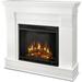 Real Flame Chateau Electric Fireplace in White