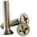 1/4 -20 x 1-3/4 Machine Screw Stainless Steel (18-8) Phillips Flat Head (inch) Head Style: Flat (QUANTITY: 500) Drive: Phillips Thread: Coarse Thread (UNC) Fully Threaded