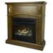 Pleasant Hearth 36 in. Propane (LP) Compact Freestanding Heritage Vent Free Fireplace 20 000 BTU